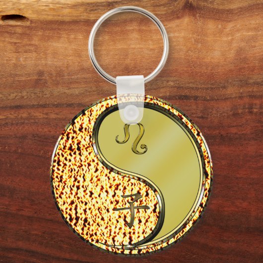 Leo & Metaal Rat Sleutelhanger (Voorkant)