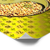 Leo & Metal Monkey Poster (Hoek)