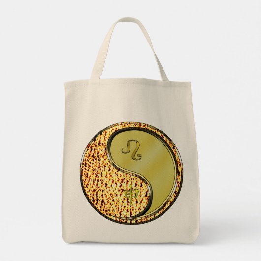 Leo & Metal Monkey Tote Bag (Achterkant)