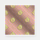 Leo & Metal Rooster Servet (Voorkant)