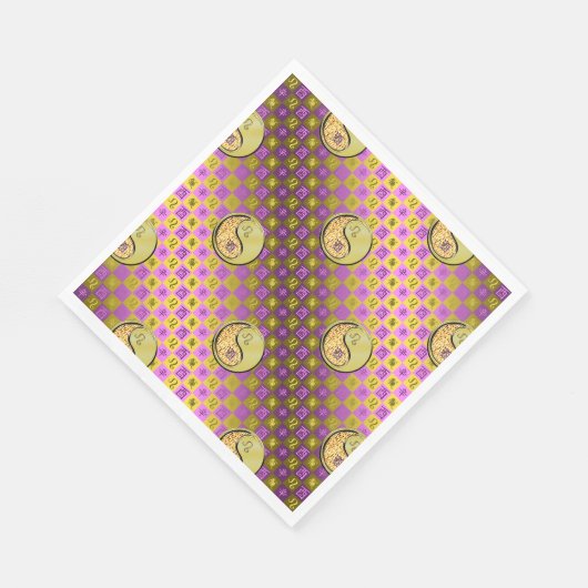 Leo & Metal Rooster Servet (Hoek)