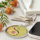 Leo & Metal Rooster Sleutelhanger (Voorkant Rechts)