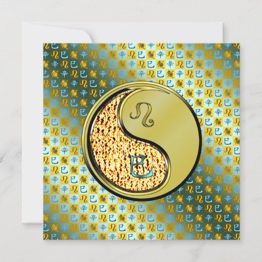 Leo & Metal Snake Kaart (Voorkant)