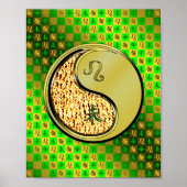 Leo & Metalen Geit Poster (Voorkant)