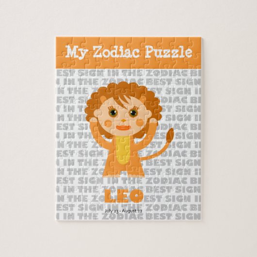 Leo, mijn Zodiac puzzel (Verticaal)
