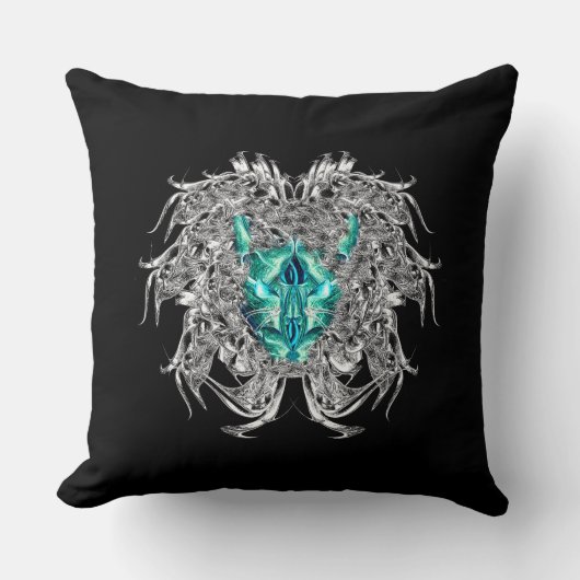 Leo – Minimalistische Zodiac Decoratiekussen Kussen (Voorkant)