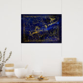 leo minor constellation poster (Keuken)