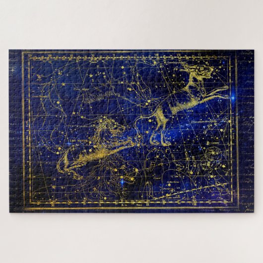 leo minor constellation puzzle legpuzzel (Horizontaal)