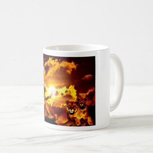 Leo-mok Koffiemok (Voorkant rechts)