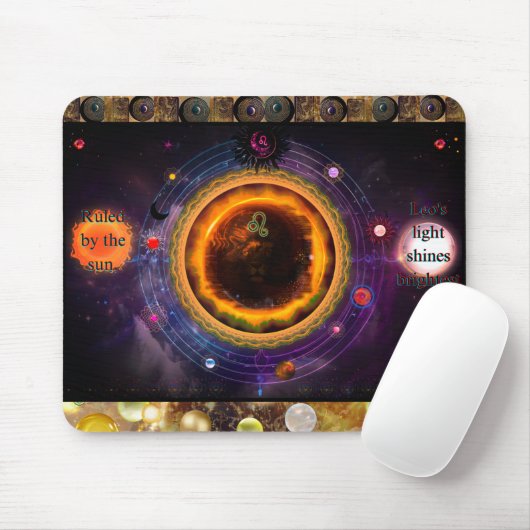 Leo mousepad muismat (Met muis)