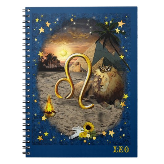 Leo ♌ notitieboek (Voorkant)