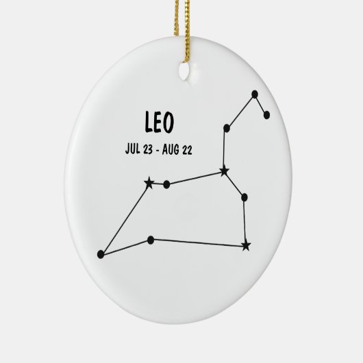 Leo Ornament (Rechts)