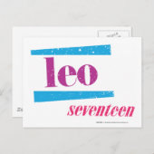 Leo Paars Briefkaart (Voorkant / Achterkant)