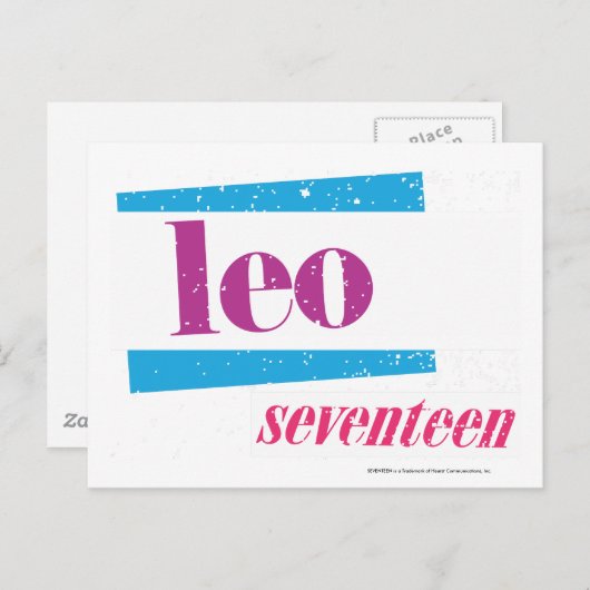 Leo Paars Briefkaart (Voorkant / Achterkant)