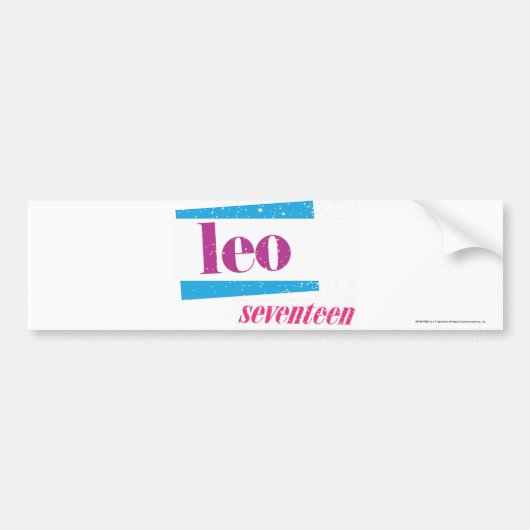 Leo Paars Bumpersticker (Voorkant)