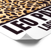 Leo Pattern Bad Taste Mode Victim Poster (Hoek)
