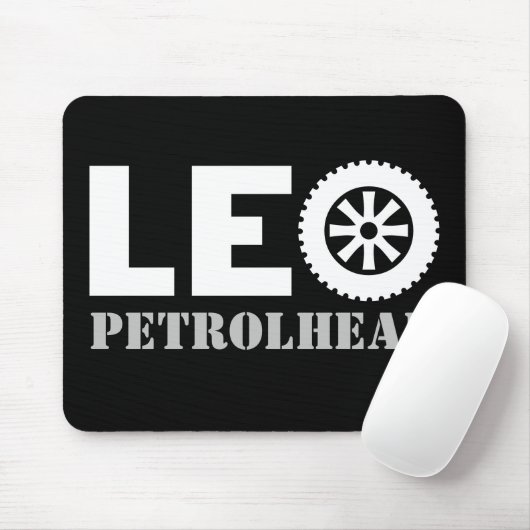 Leo Petrol Head Muismat (Met muis)
