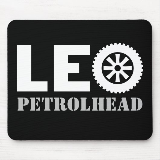 Leo Petrol Head Muismat (Voorkant)