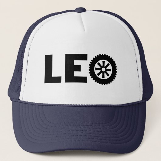 Leo Petrol Head Trucker Pet (Voorkant)