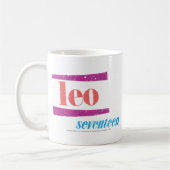 Leo Pink Koffiemok (Links)