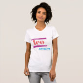 Leo Pink T-shirt (Voorkant volledig)