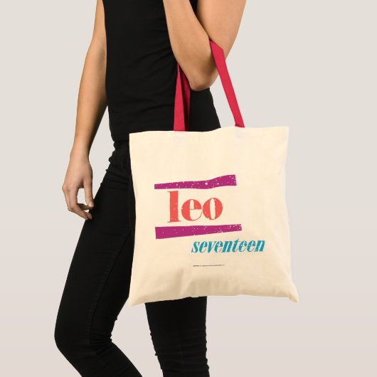 Leo Pink Tote Bag (Voorkant (product))
