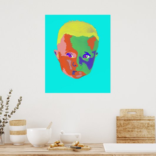 Leo Pop. Poster (Keuken)