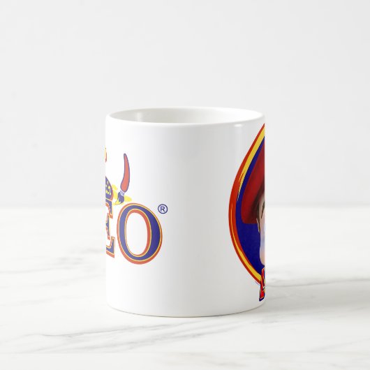 Leo Portret met Logo Mok (Center)