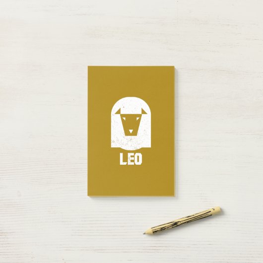 Leo Post-it® Notes (Op bureau)