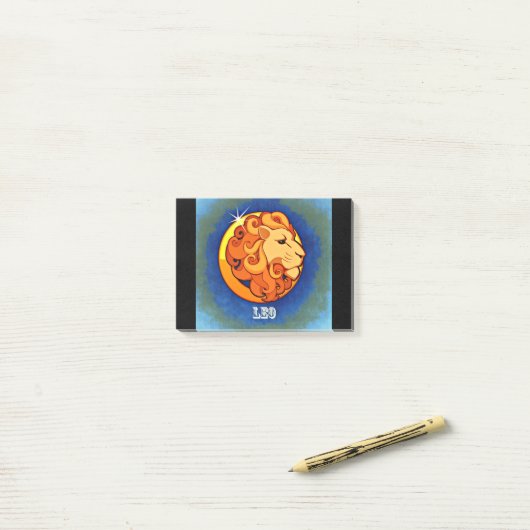 Leo Post-it® Notes (Op bureau)