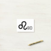 Leo Post-it® Notes (Op bureau)