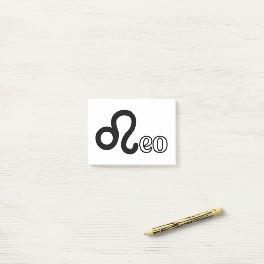 Leo Post-it® Notes (Op bureau)