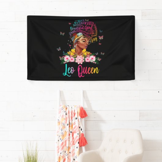 Leo Queen Black Women Persistent Mooi Spandoek (Insitu)