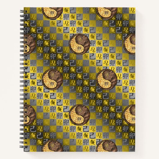 Leo & RabbitSpiraal Notebook Notitieboek (Voorkant)
