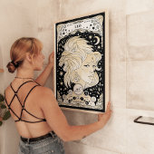 Leo Radiant en Regal - Astrologie Art Poster