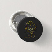 LEO RONDE BUTTON 3,2 CM (Voorkant /achterkant)