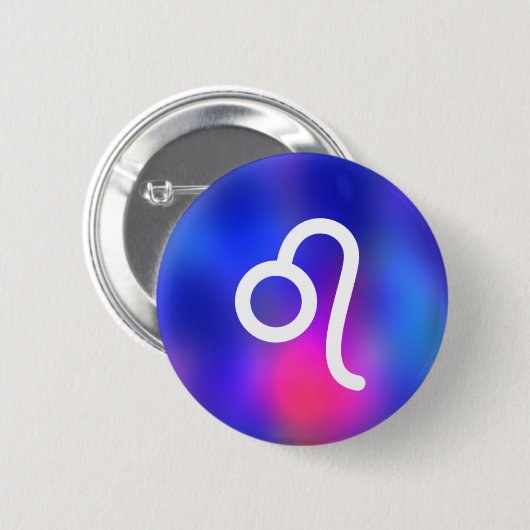 Leo Ronde Button 5,7 Cm (Voorkant /achterkant)