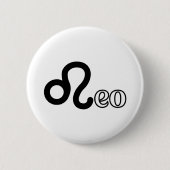 Leo Ronde Button 5,7 Cm (Voorkant)