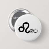 Leo Ronde Button 5,7 Cm (Voorkant /achterkant)