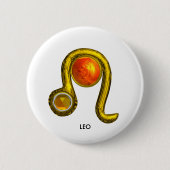 LEO RONDE BUTTON 5,7 CM (Voorkant)