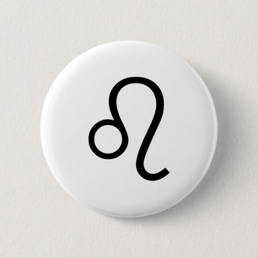 Leo Ronde Button 5,7 Cm (Voorkant)