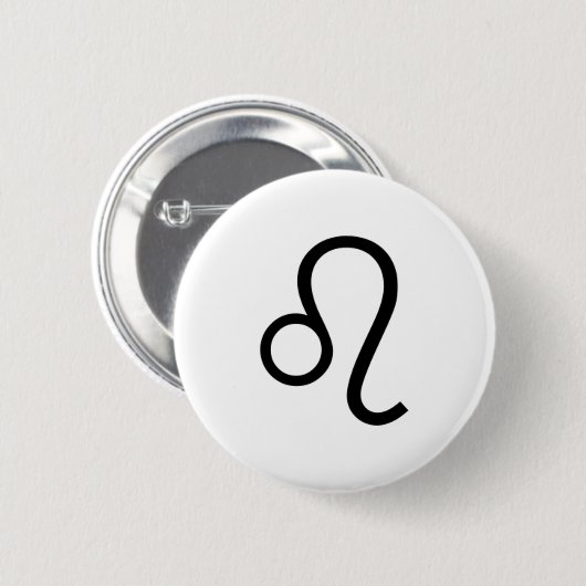 Leo Ronde Button 5,7 Cm (Voorkant /achterkant)