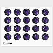 Leo Ronde Sticker (Vel)