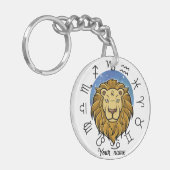 Leo Sagittarius Acrylic Keychain (Voorkant Links)