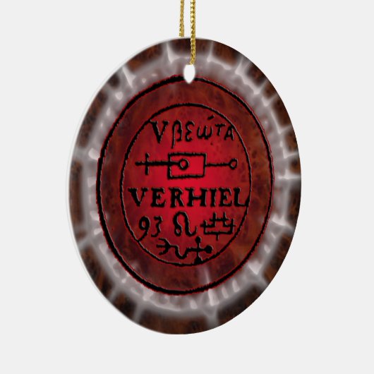 leo sigil keramisch ornament (Rechts)