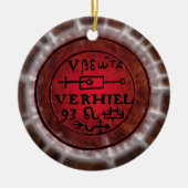 leo sigil keramisch ornament (Voorkant)