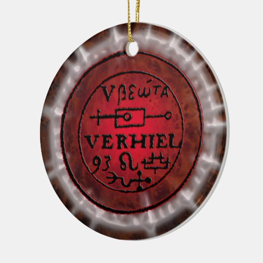 leo sigil keramisch ornament (Links)