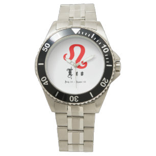 Leo Sign Astrologie Dierenriem Horloge