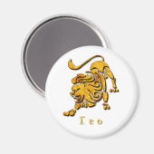 Leo Sign Magnet (Voorkant / Achterkant)