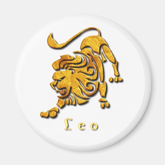 Leo Sign Magnet (Voorkant)